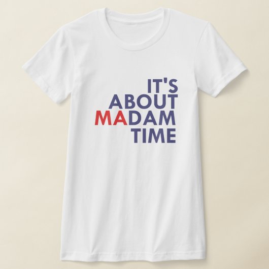 Het gaat over Madame Time T-shirt (Laagn)