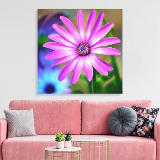 Het gaat over mij Daisy Gallery Canvas Art Afdruk (Insitu (Woonkamer))