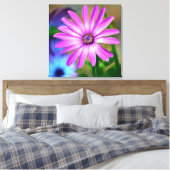 Het gaat over mij Daisy Gallery Canvas Art Afdruk (Insitu (Slaapkamer))