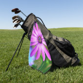 Het gaat over mij gepersonaliseerde golfhanddoek (Groen)