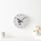 Het gaat over Time Wall Clock Ronde Klok (Huis)