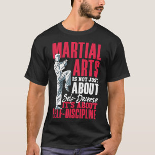 Het gaat over zelfdiscipline Karate Jiu Jitsu 1 T-shirt