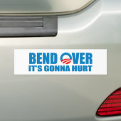 Het gaat pijn doen bumpersticker (Op auto)