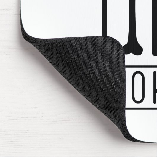 Het gaat Tibia goed. Muismat (Hoek)