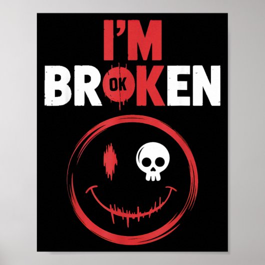 Het gaat wel, ik ben gebroken poster (Voorkant)