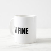 Het gaat wel koffiemok (Voorkant links)