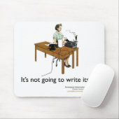Het gaat zichzelf geen mousepad schrijven muismat (Met muis)