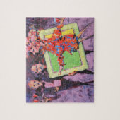 Het galerijspel Schilderij / Kunstenaar Larry Ler Legpuzzel (Verticaal)