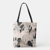 Het galoping paard naadloos patroon. Vierkant b Tote Bag (Achterkant)