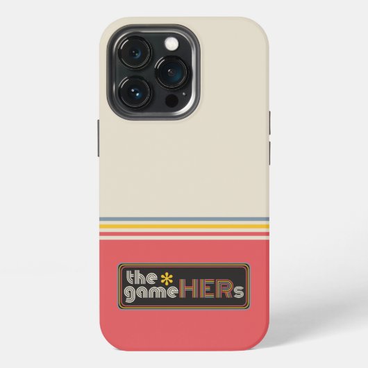 Het*gameHERs Horizontale Logo iPhone Hoesje (Achterkant)