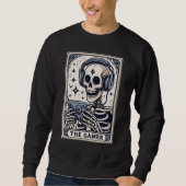 Het Gamer Skelet Tarotkaart Shirt (Voorkant)