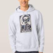 Het Gamer Skelet Tarotkaart Shirt (Voorkant)