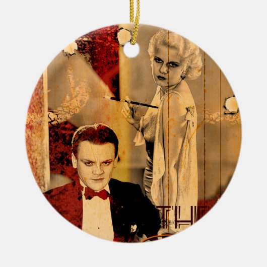 Het Gangstermeisje Keramisch Ornament (Voorkant)