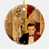 Het Gangstermeisje Keramisch Ornament (Achterkant)