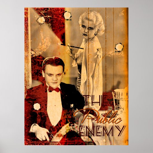 Het Gangstermeisje Poster (Voorkant)