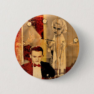Het Gangstermeisje Ronde Button 5,7 Cm