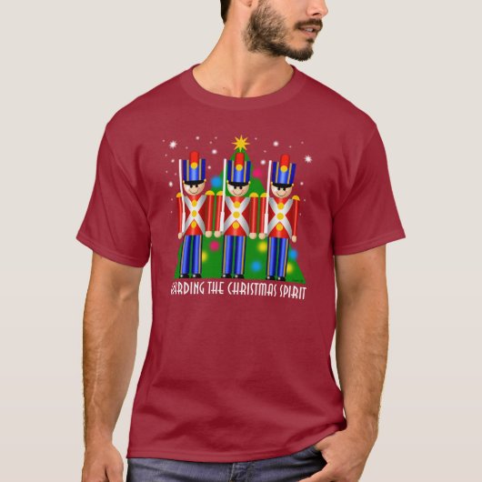 HET GARANDEREN VAN DE CHRISTMAS-SPIRIT T-SHIRT (Voorkant)