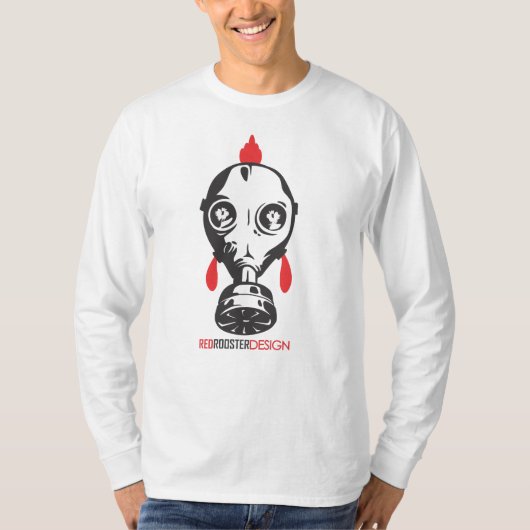 Het gasmasker t-shirt (Voorkant)