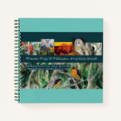 Het gastboek van de kunstenaar notitieboek (Voorkant)