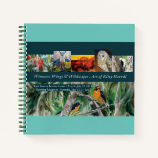 Het gastboek van de kunstenaar notitieboek