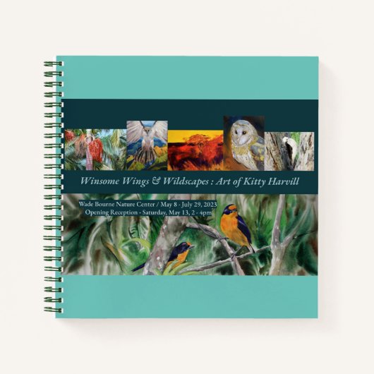 Het gastboek van de kunstenaar notitieboek (Voorkant)