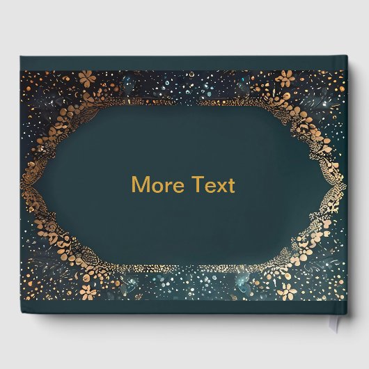 Het gastenboek van de bruiloft (Achterkant)