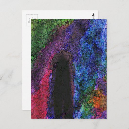 Het gat briefkaart (Voorkant / Achterkant)