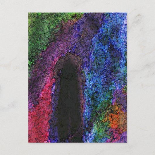 Het gat briefkaart (Voorkant)