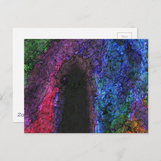 Het gat briefkaart (Voorkant / Achterkant)