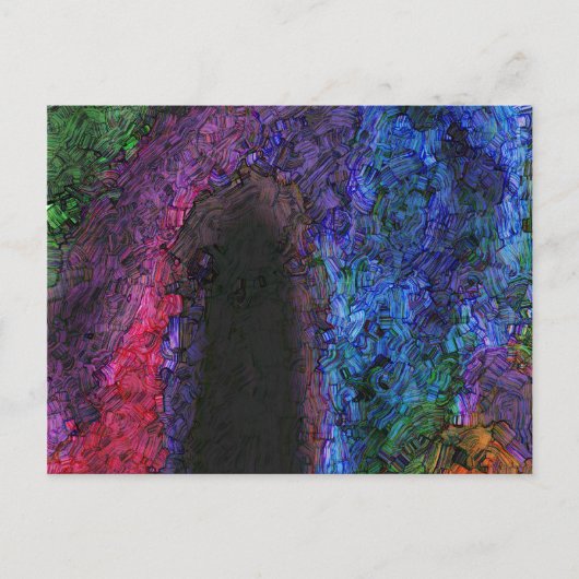 Het gat briefkaart (Voorkant)