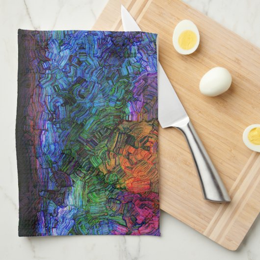 Het gat theedoek (Quarter Fold)