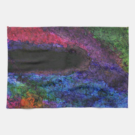 Het gat theedoek (Horizontaal)