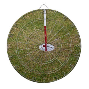 Het gat van het golf dartbord