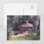 Het Gazebo-Briefkaart Briefkaart (Voorkant / Achterkant)
