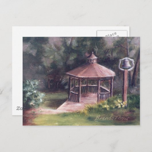 Het Gazebo-Briefkaart Briefkaart (Voorkant / Achterkant)