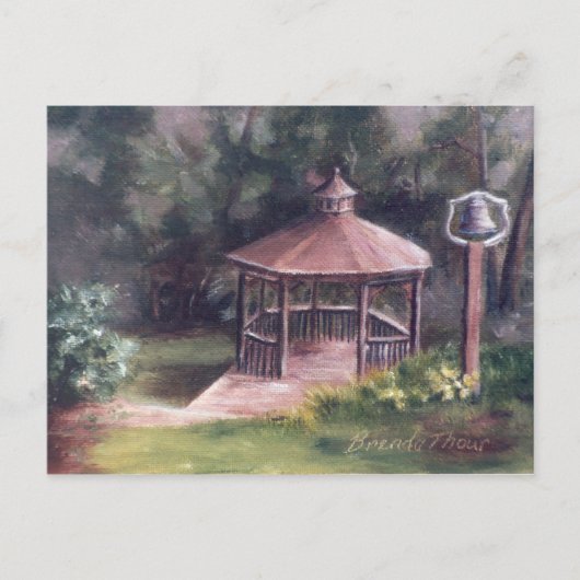 Het Gazebo-Briefkaart Briefkaart (Voorkant)