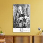 Het geachte Parlementslid Robert Boyle gegraveerd Canvas Afdruk (Insitu (Woonkamer))