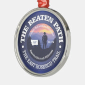 Het gebaande pad (rd2) metalen ornament (Links)