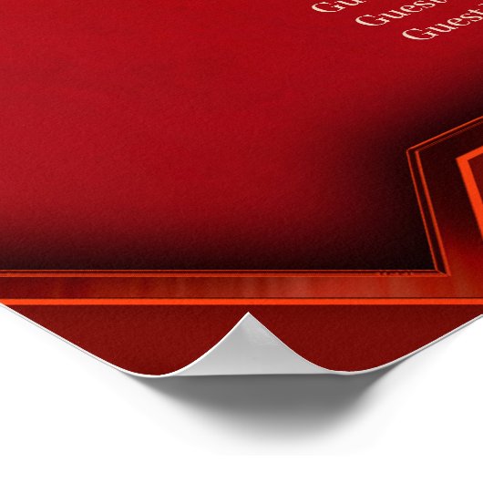 Het gebarsten hart: een gotische epos. poster (Hoek)