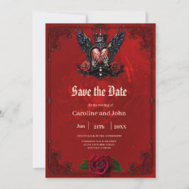 Het gebarsten hart: een gotische epos. save the date
