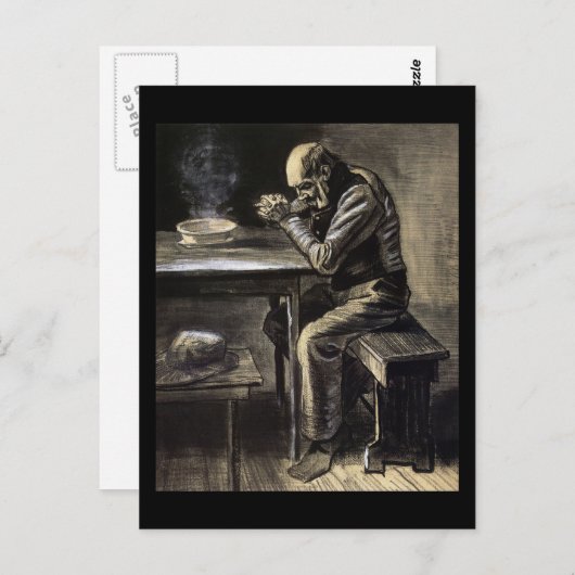 Het gebed briefkaart (Voorkant / Achterkant)