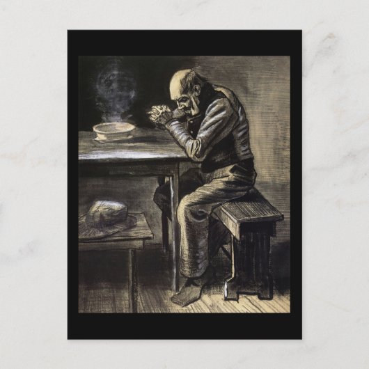 Het gebed briefkaart (Voorkant)