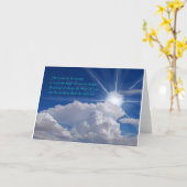 Het gebed card1nf van de sereniteit kaart (Gele Bloem)