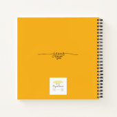 Het gebed- en preekjournaal notitieboek (Achterkant)