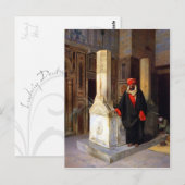 Het gebed in het Tomb-briefkaart Briefkaart (Voorkant / Achterkant)