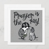 Het gebed is de sleutel (Voorkant / Achterkant)