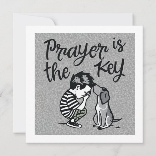 Het gebed is de sleutel (Voorkant)