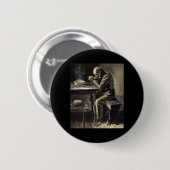 Het gebed ronde button 5,7 cm (Voorkant /achterkant)