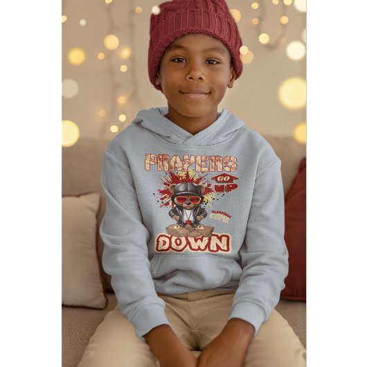 Het gebed stijgt Christelijk