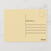 Het gebed stijgt Christelijk Briefkaart (Achterkant)